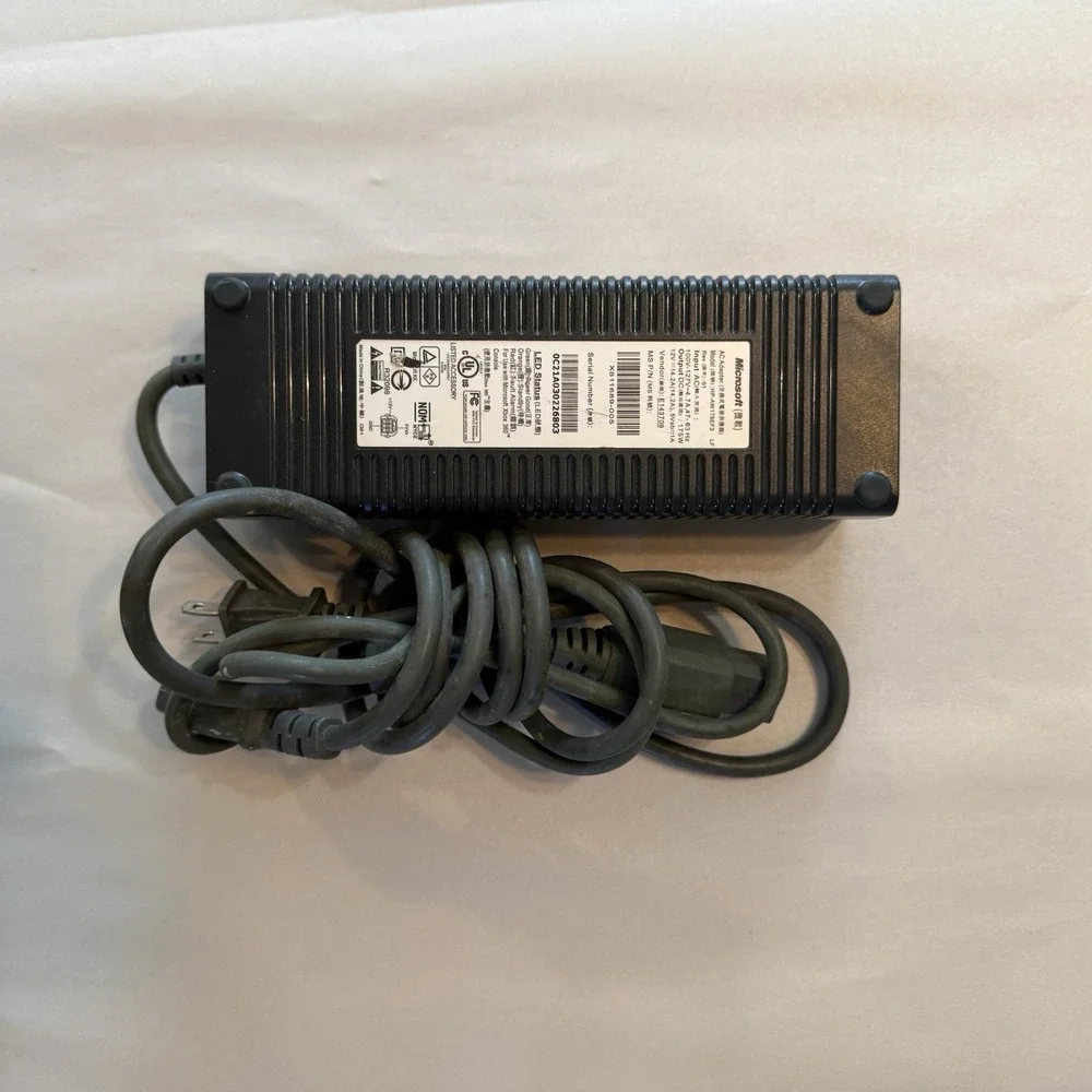 Microsoft XBOX 360 Power Supply AC Adapter HP-AW175EF3 X815555-003 OEM Tested